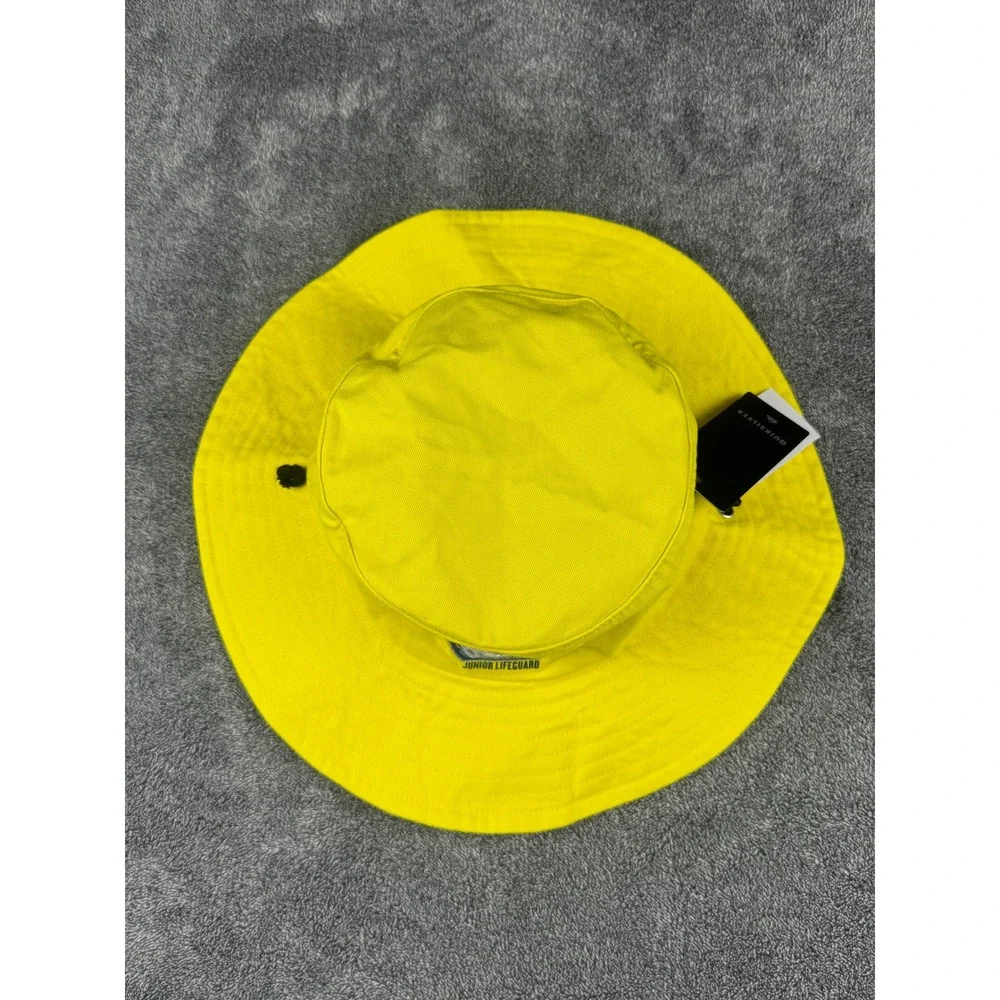 Quiksilver Newport Beach Junior Lifeguard Bucket‎ Hat Yellow L/XL AQYHA05359 NEW